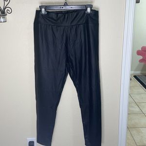 Brand new faux leather pants